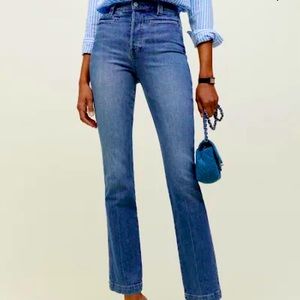 Reformation Ada Ultra High Rise Bootcut Jeans Size 23